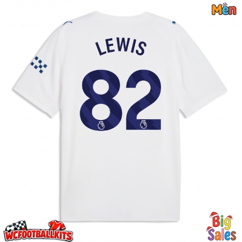 Manchester City Rico Lewis #82 Replica Third Stadium Shirt 2026-27 Short Sleeve